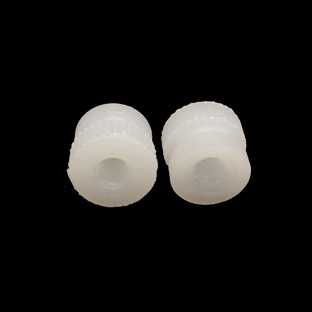 廠家現(xiàn)貨批發(fā)塑料滾花手?jǐn)Q螺母 電子產(chǎn)品絕緣防松脫尼龍M6螺母帽